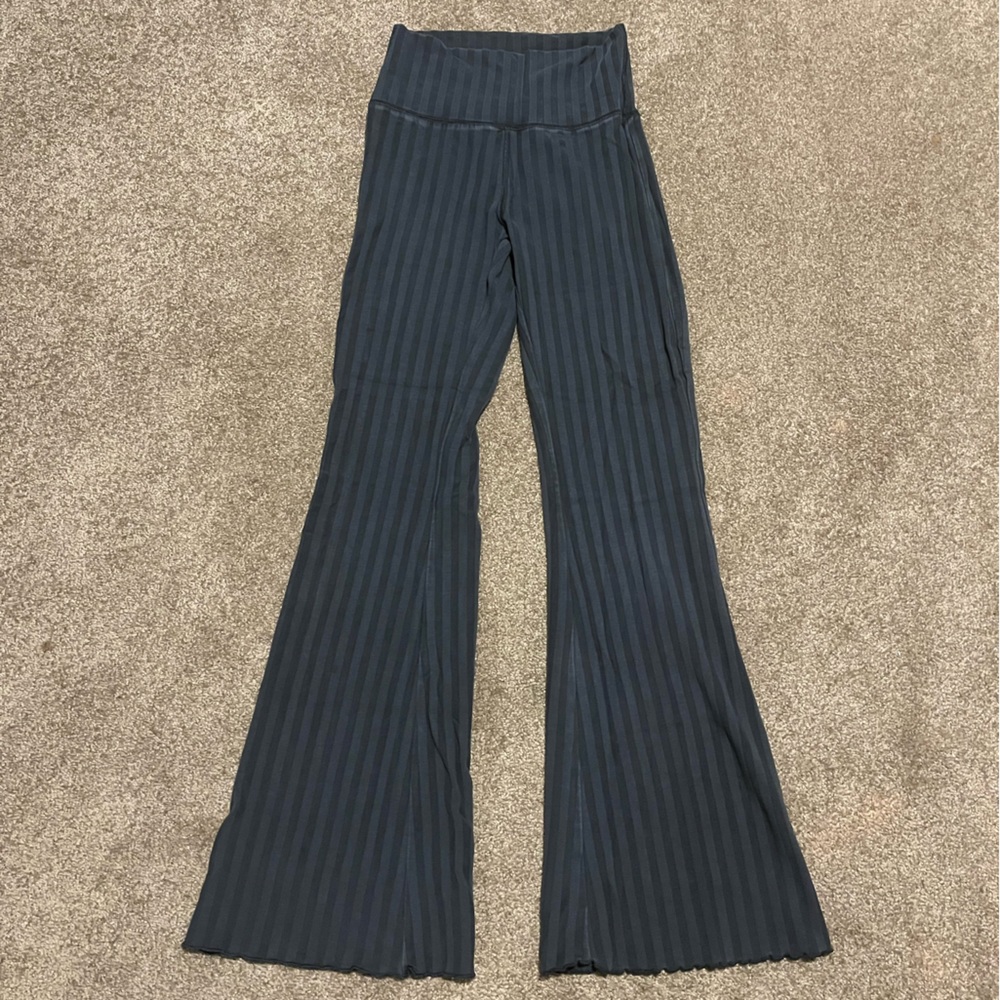Aerie Ribbed Flare Leggings